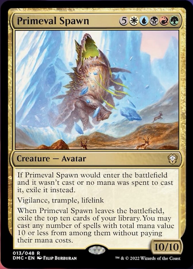 Primeval Spawn [Dominaria United Commander] | Chromatic Games