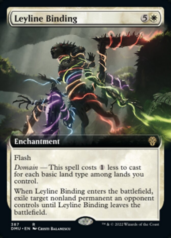 Leyline Binding (Extended Art) [Dominaria United] | Chromatic Games