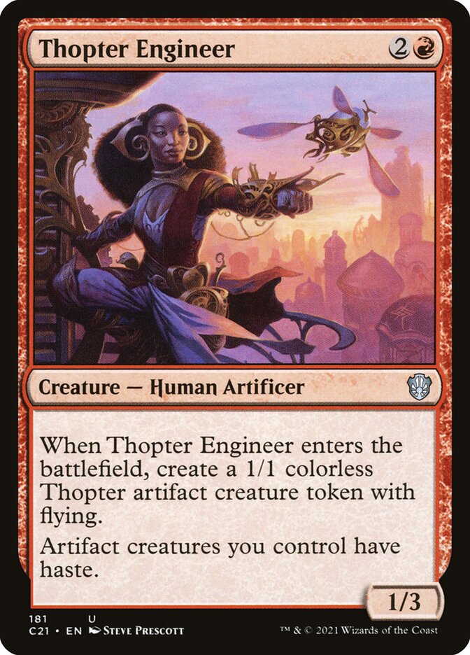 Thopter Engineer [Commander 2021] | Chromatic Games