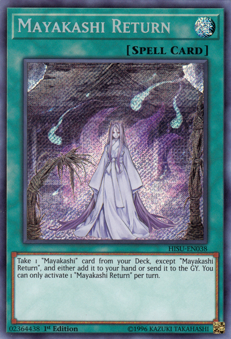 Mayakashi Return [HISU-EN038] Secret Rare | Chromatic Games