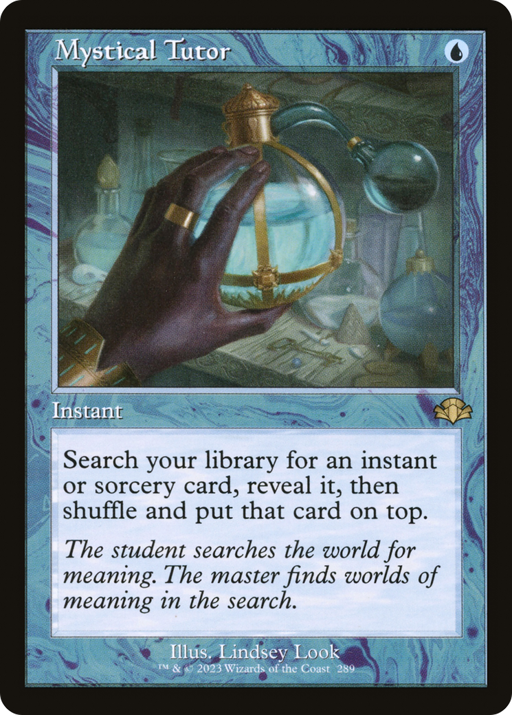 Mystical Tutor (Retro) [Dominaria Remastered] | Chromatic Games