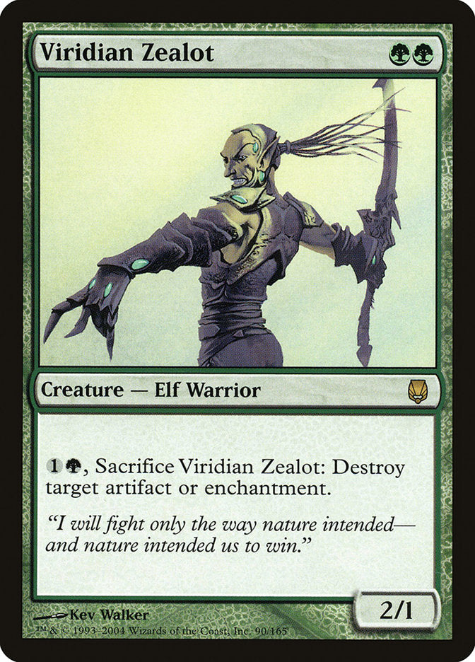 Viridian Zealot [Darksteel] | Chromatic Games