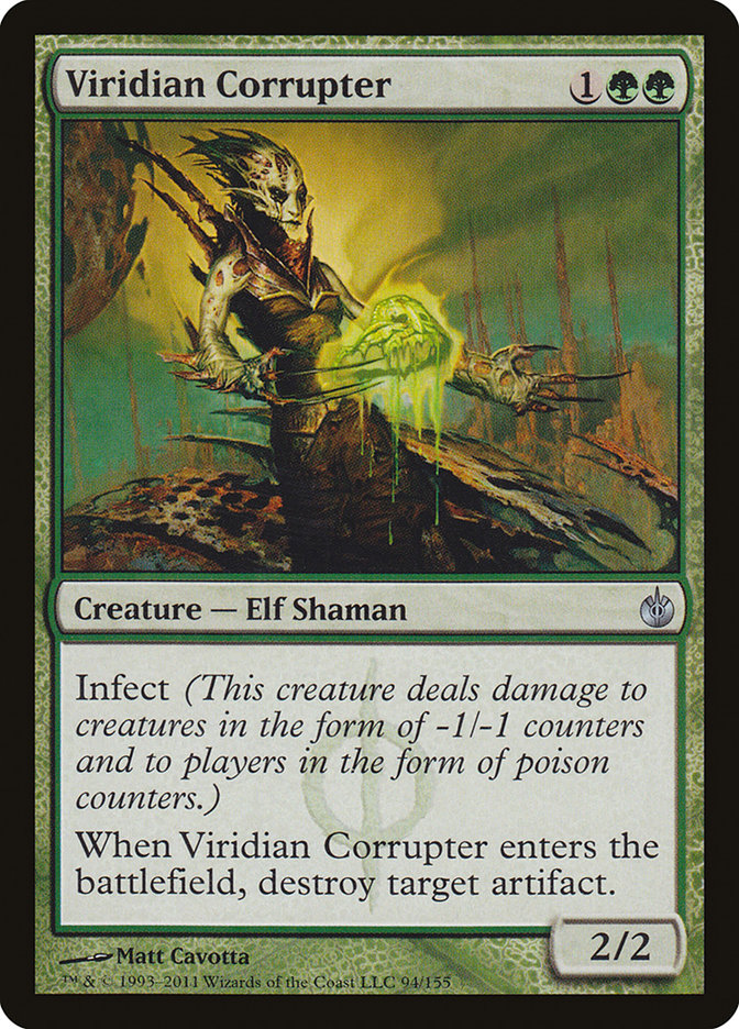 Viridian Corrupter [Mirrodin Besieged] | Chromatic Games