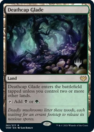 Deathcap Glade (Promo Pack) [Innistrad: Crimson Vow Promos] | Chromatic Games