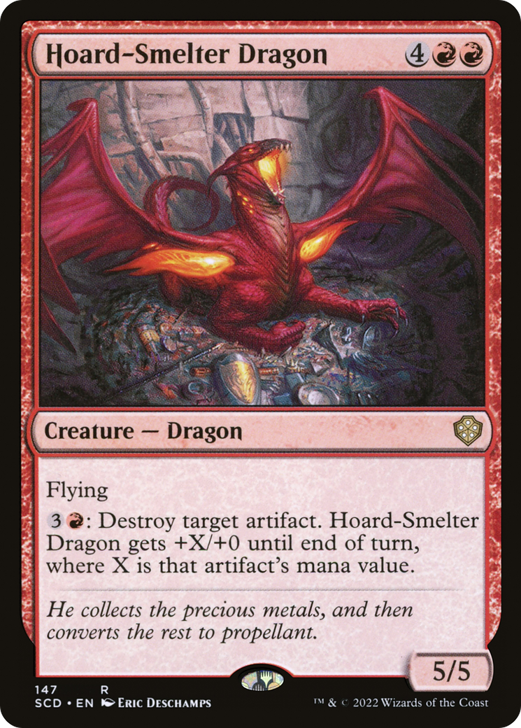 Hoard-Smelter Dragon [Starter Commander Decks] | Chromatic Games