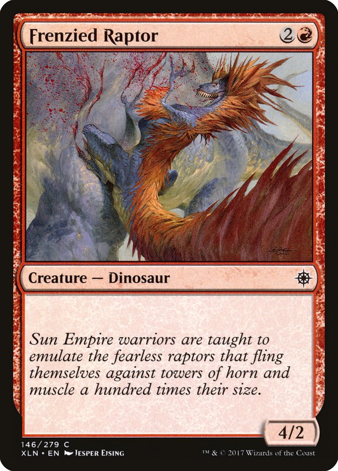 Frenzied Raptor [Ixalan] | Chromatic Games