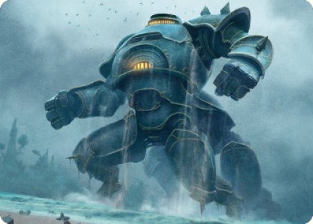 Depth Charge Colossus Art Card [The Brothers' War Art Series] | Chromatic Games