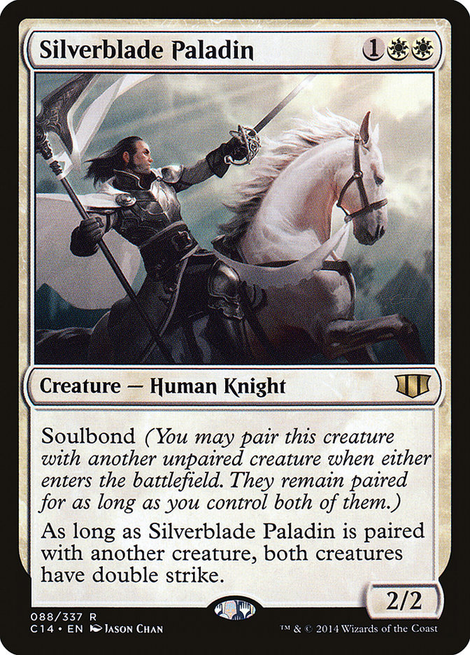 Silverblade Paladin [Commander 2014] | Chromatic Games