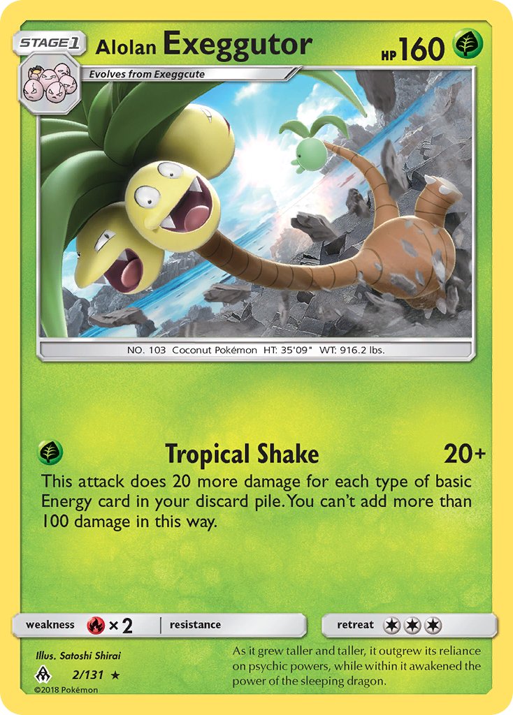 Alolan Exeggutor (SM Forbidden Light) [Theme Deck Exclusives] | Chromatic Games