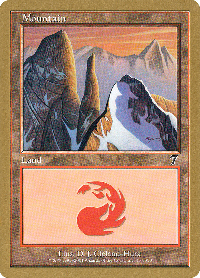 Mountain (jt337) (Jan Tomcani) [World Championship Decks 2001] | Chromatic Games