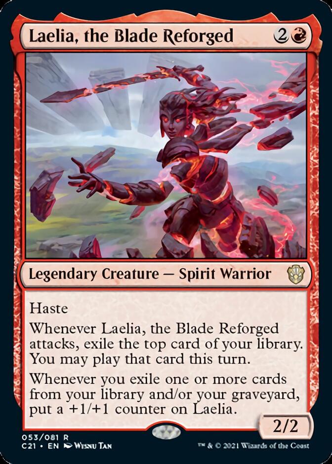 Laelia, the Blade Reforged [Commander 2021] | Chromatic Games