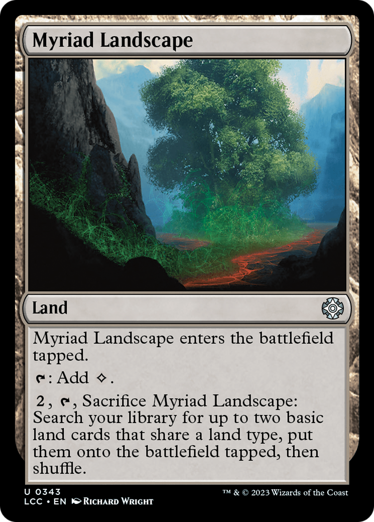 Myriad Landscape [The Lost Caverns of Ixalan Commander] | Chromatic Games