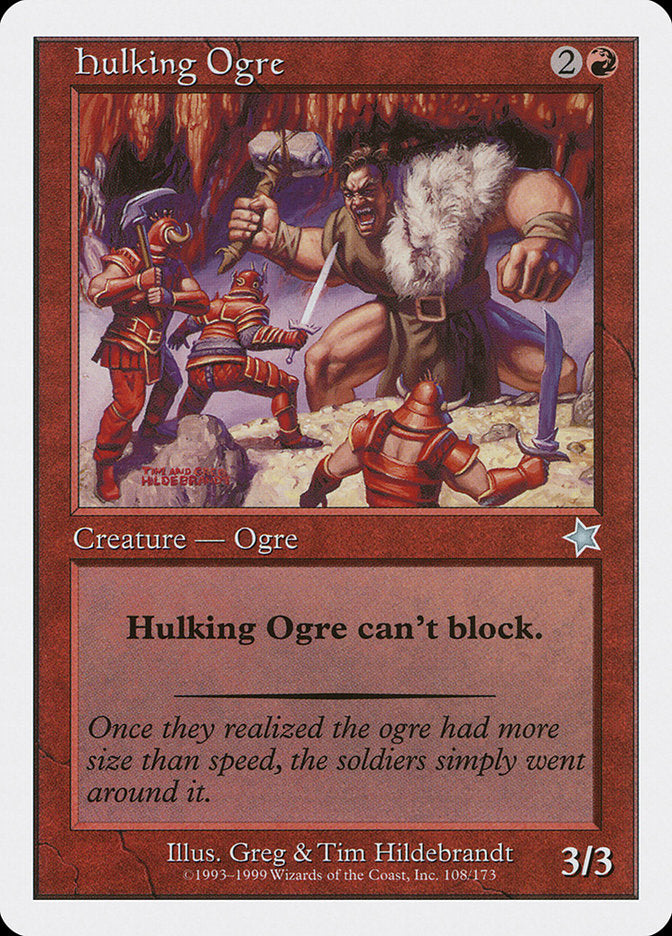 Hulking Ogre [Starter 1999] | Chromatic Games