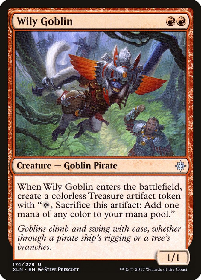 Wily Goblin [Ixalan] | Chromatic Games