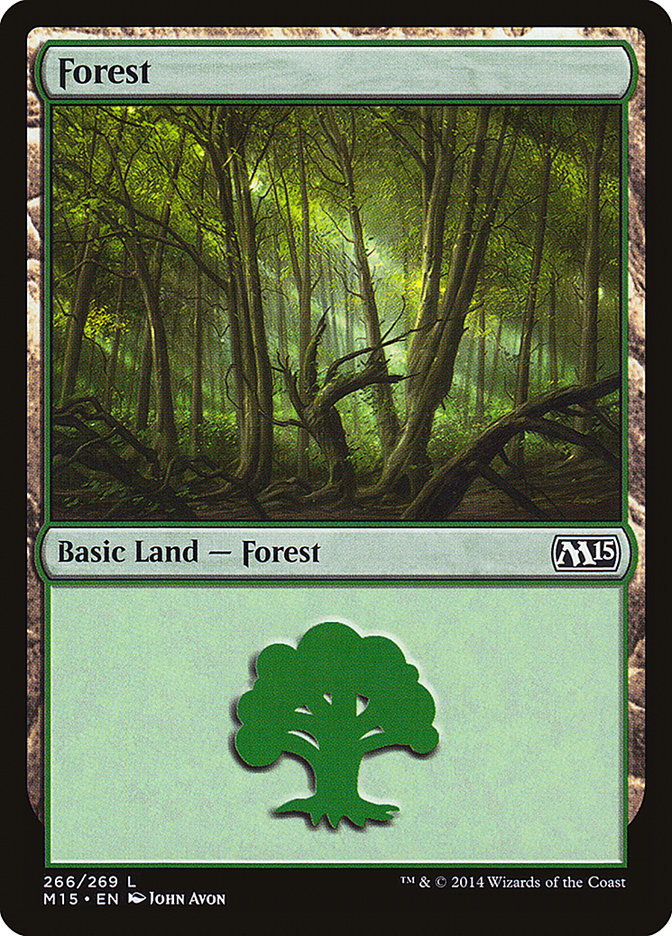 Forest (266) [Magic 2015] | Chromatic Games