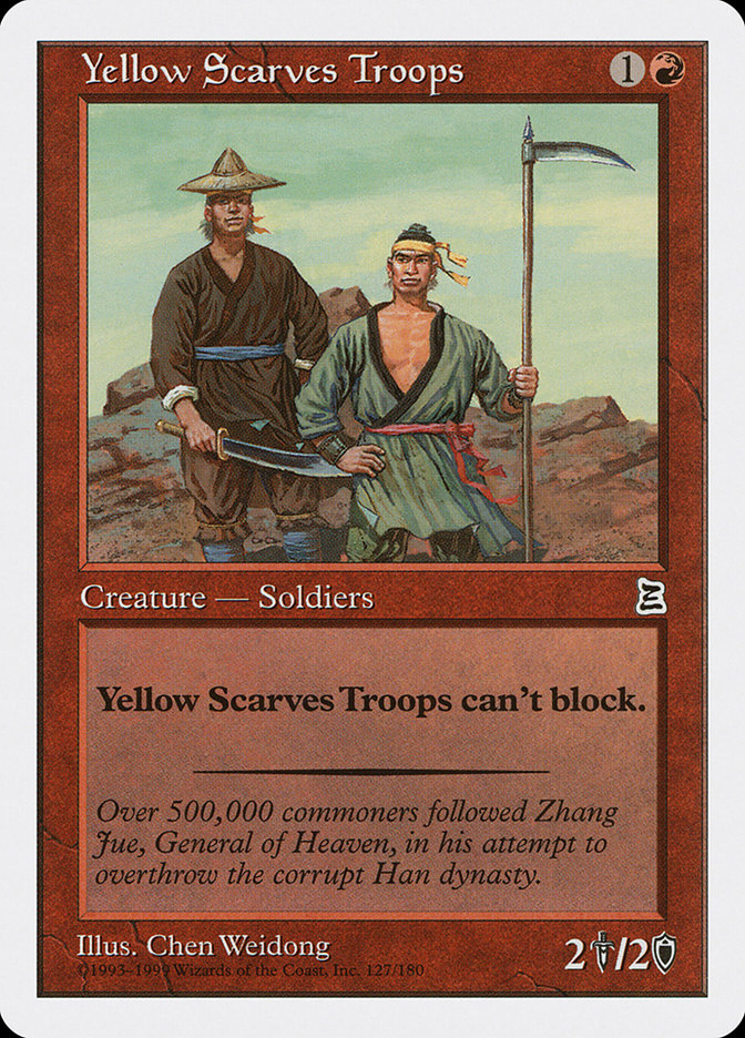 Yellow Scarves Troops [Portal Three Kingdoms] | Chromatic Games