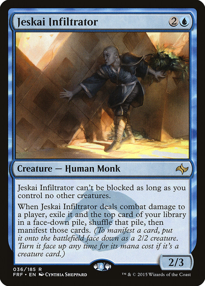 Jeskai Infiltrator [Fate Reforged] | Chromatic Games