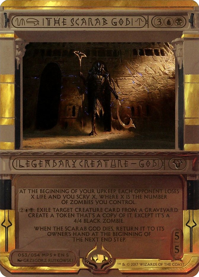 The Scarab God (Invocation) [Amonkhet Invocations] | Chromatic Games