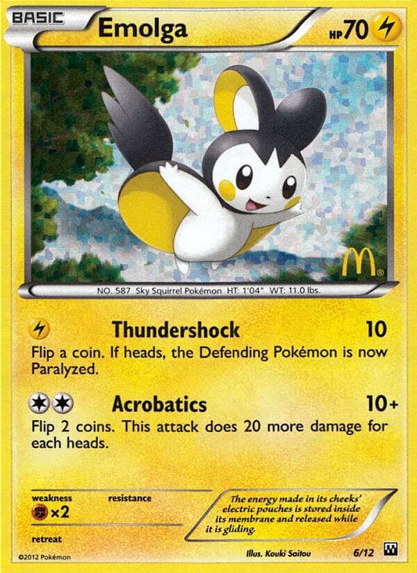 Emolga [Mcdonald's Promos (2012)] | Chromatic Games