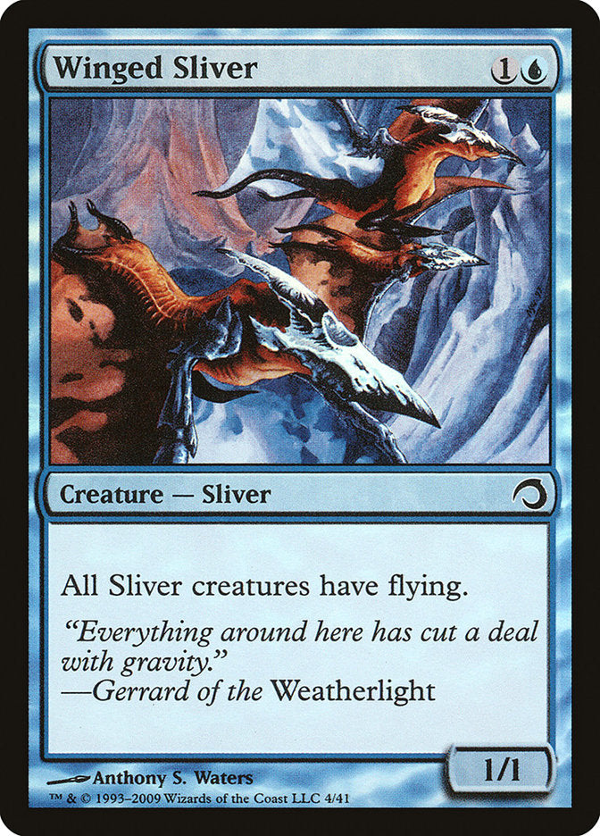 Winged Sliver [Premium Deck Series: Slivers] | Chromatic Games