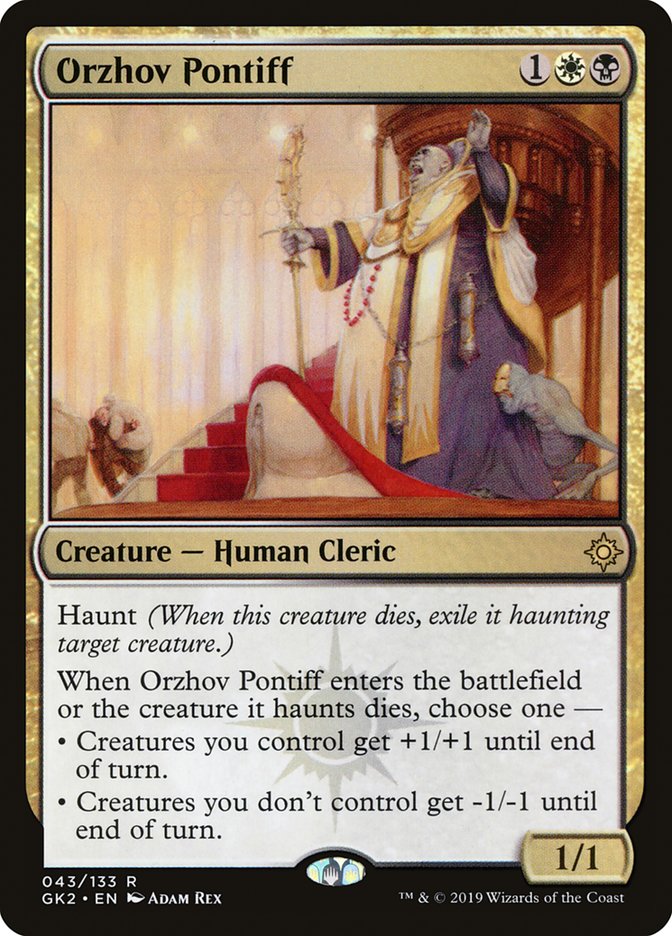 Orzhov Pontiff [Ravnica Allegiance Guild Kit] | Chromatic Games