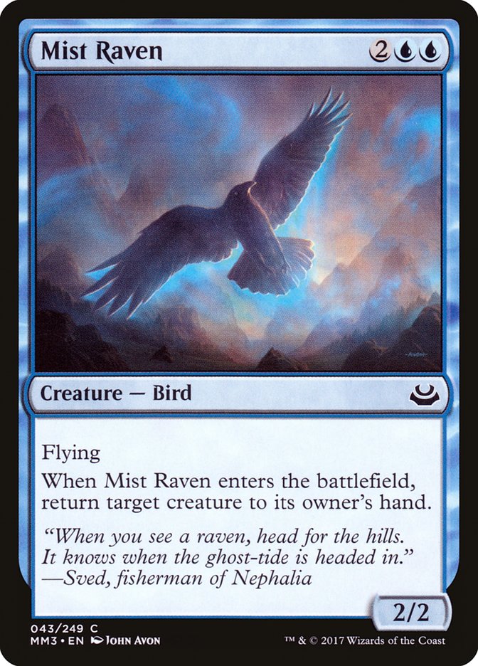 Mist Raven [Modern Masters 2017] | Chromatic Games