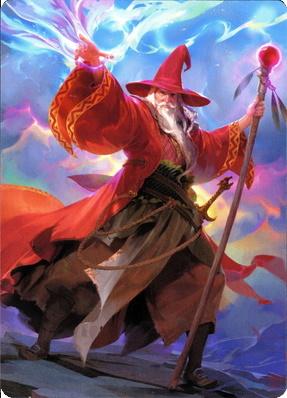 Elminster Art Card (36) [Commander Legends: Battle for Baldur's Gate Art Series] | Chromatic Games