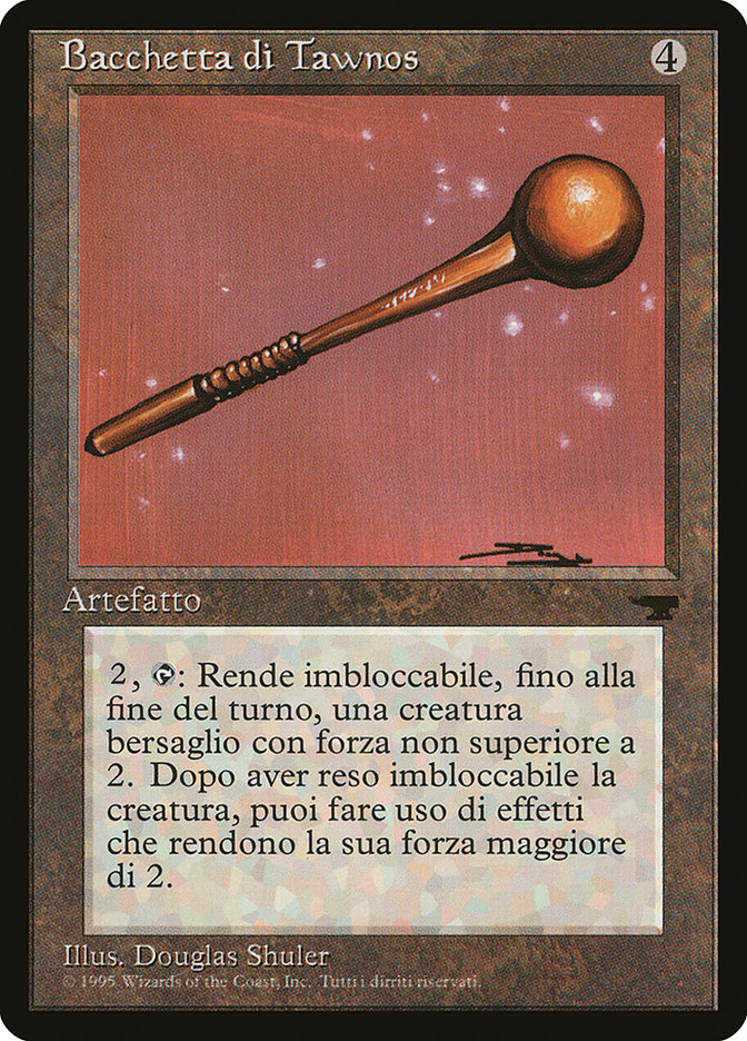 Tawnos's Wand (Italian) - "Bacchetta di Tawnos" [Rinascimento] | Chromatic Games