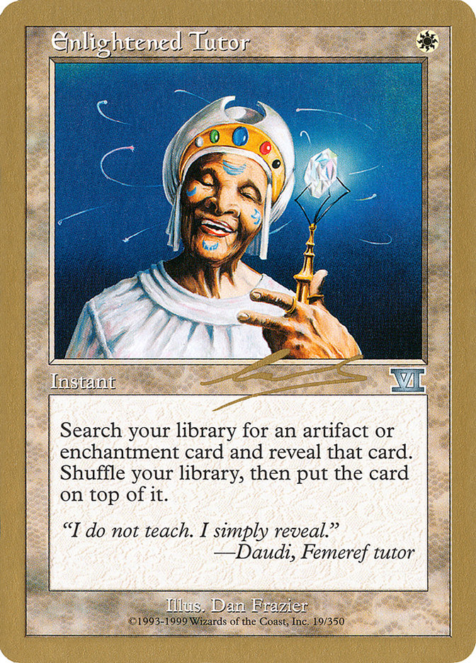 Enlightened Tutor (Nicolas Labarre) [World Championship Decks 2000] | Chromatic Games