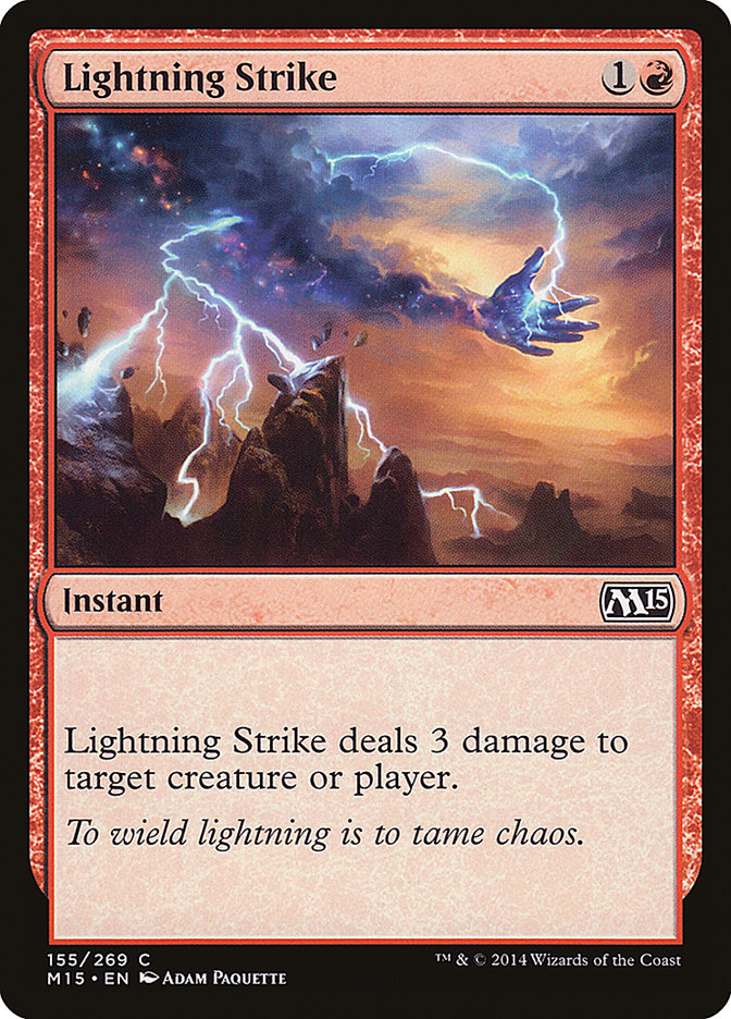 Lightning Strike [Magic 2015] | Chromatic Games