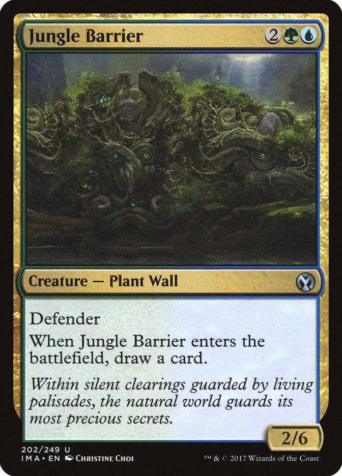 Jungle Barrier [Iconic Masters] | Chromatic Games