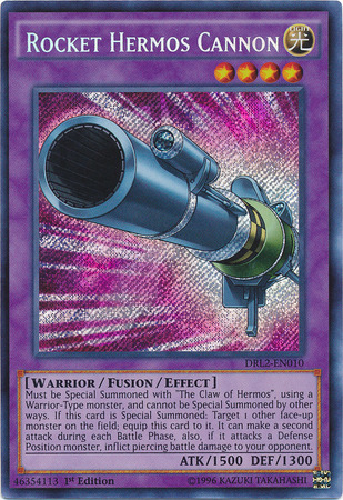 Rocket Hermos Cannon [DRL2-EN010] Secret Rare | Chromatic Games