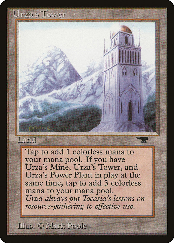 Urza's Tower (Mountains) [Antiquities] | Chromatic Games