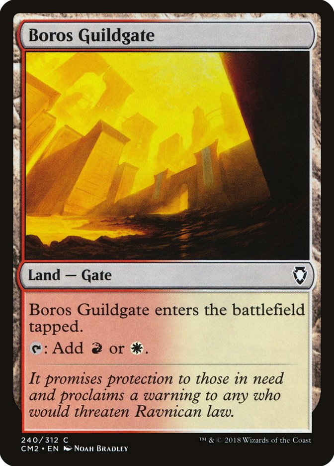 Boros Guildgate [Commander Anthology Volume II] | Chromatic Games