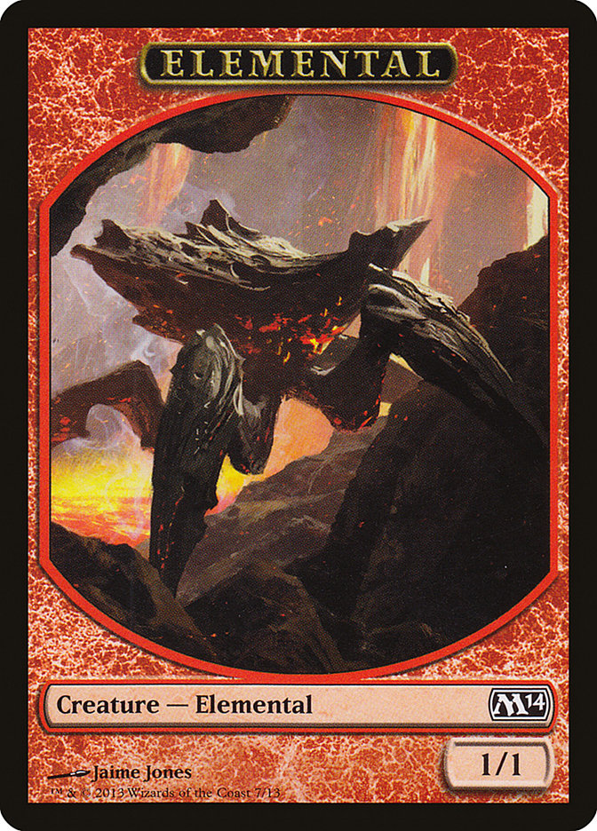 Elemental Token (7/13) [Magic 2014 Tokens] | Chromatic Games