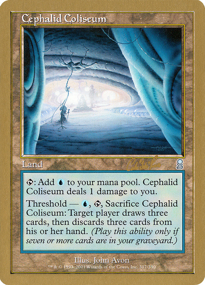 Cephalid Coliseum (Carlos Romao) [World Championship Decks 2002] | Chromatic Games