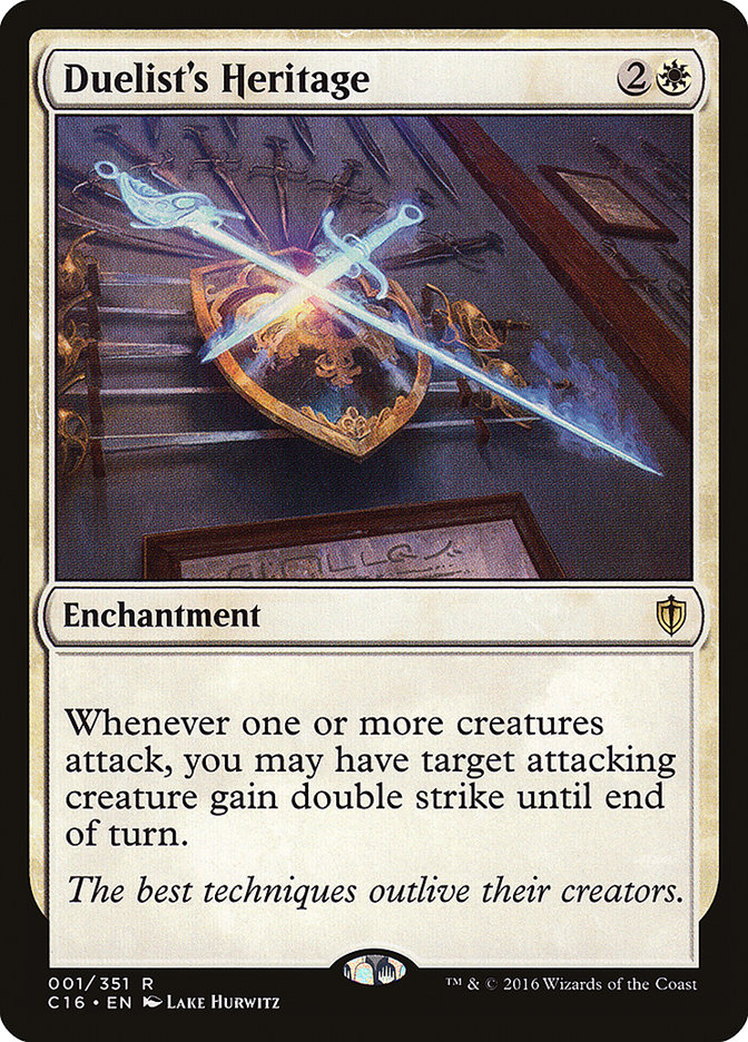 Duelist's Heritage [Commander 2016] | Chromatic Games