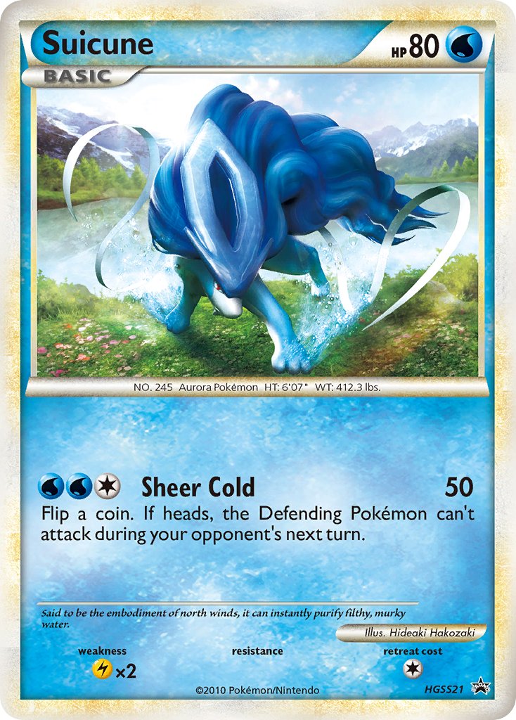 Suicune [HGSS Black Star Promos] | Chromatic Games