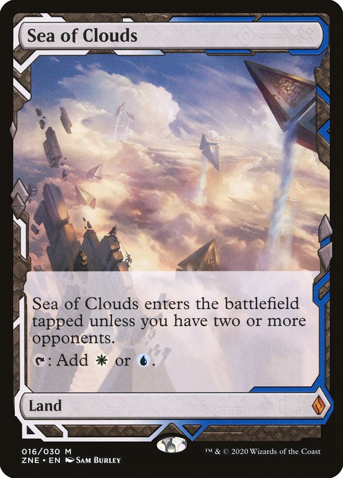 Sea of Clouds (Expeditions) [Zendikar Rising Expeditions] | Chromatic Games