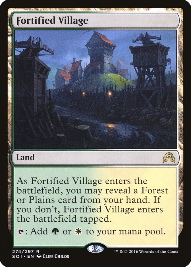 Fortified Village [Shadows over Innistrad] | Chromatic Games