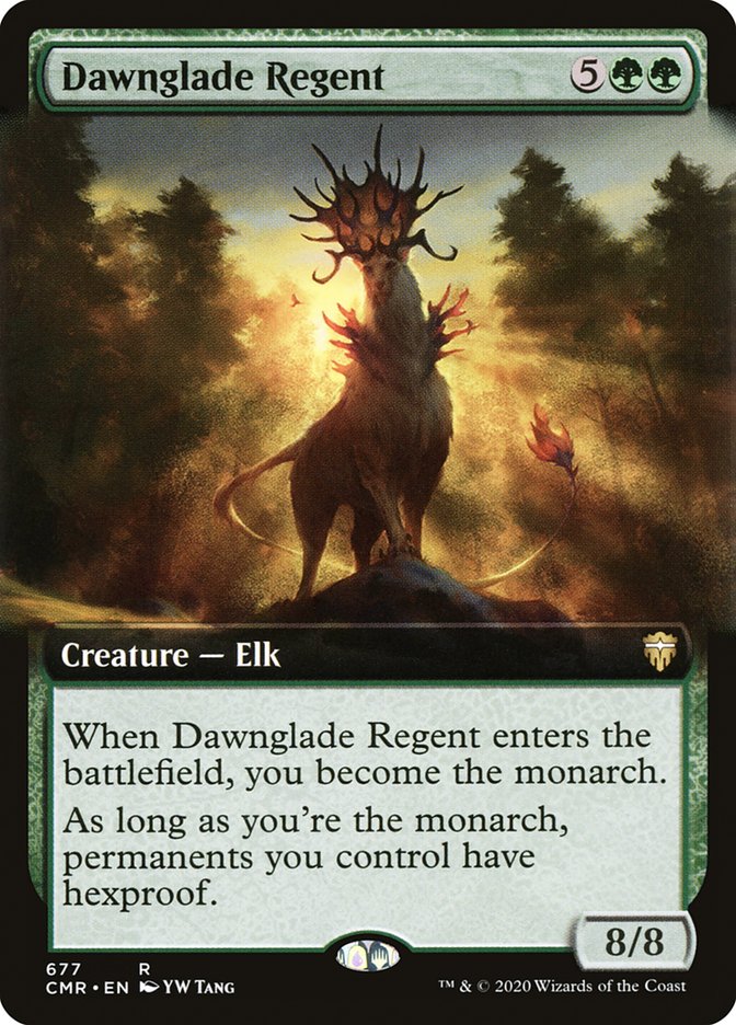 Dawnglade Regent (Extended Art) [Commander Legends] | Chromatic Games