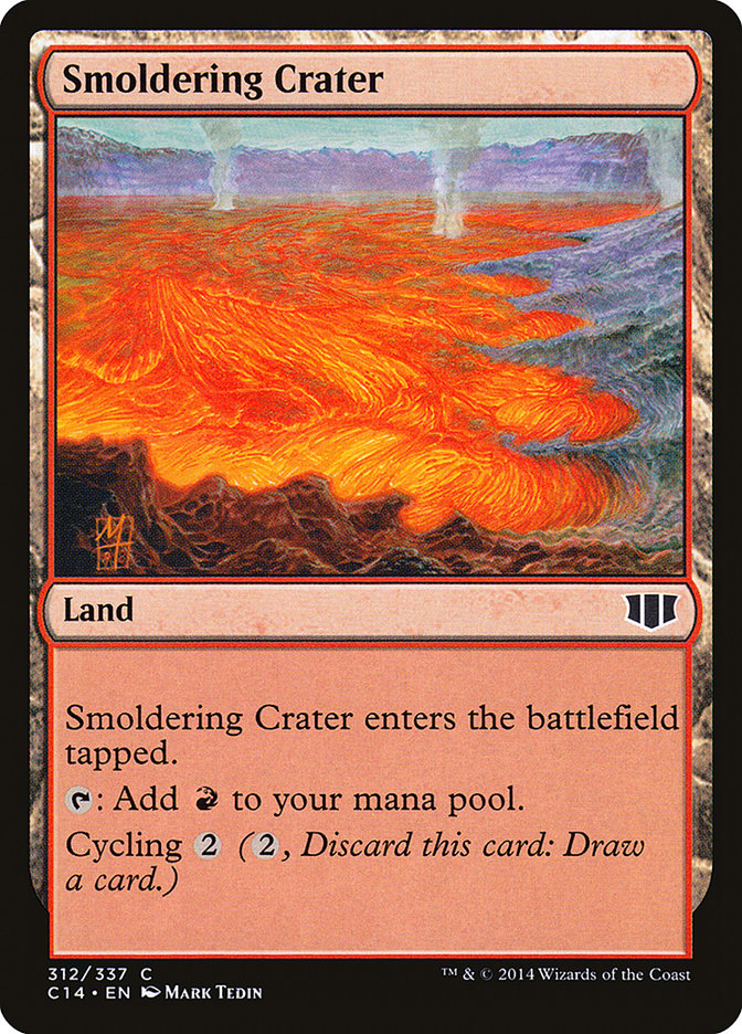 Smoldering Crater [Commander 2014] | Chromatic Games