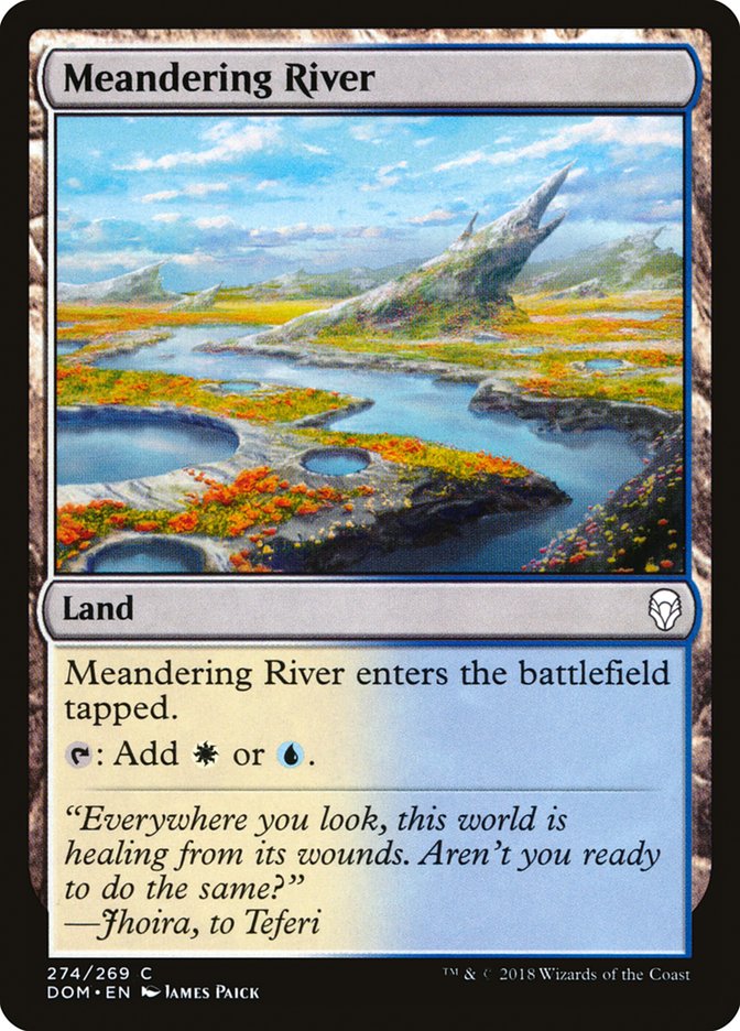 Meandering River [Dominaria] | Chromatic Games