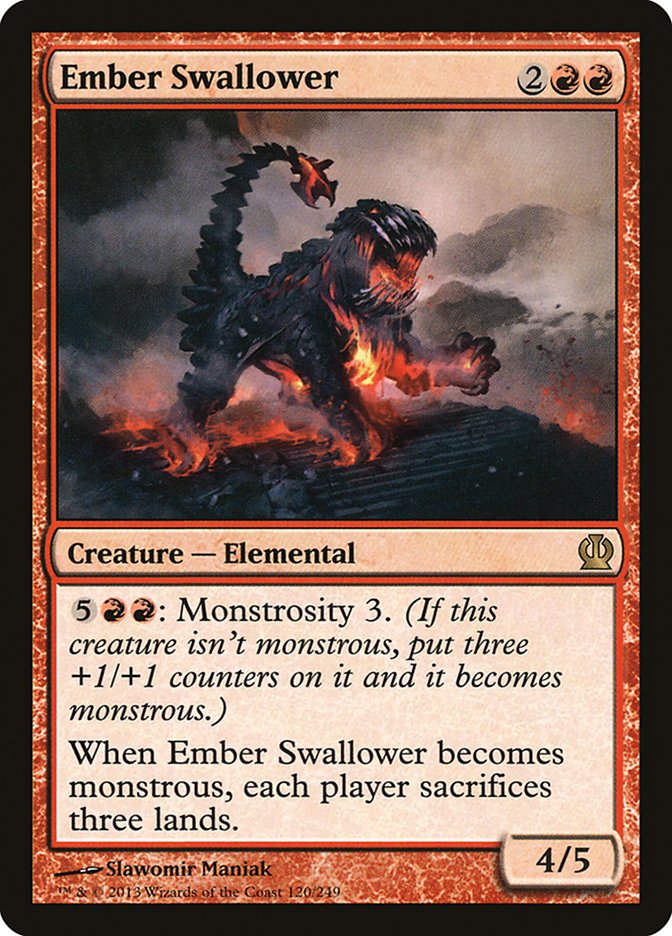 Ember Swallower [Theros] | Chromatic Games