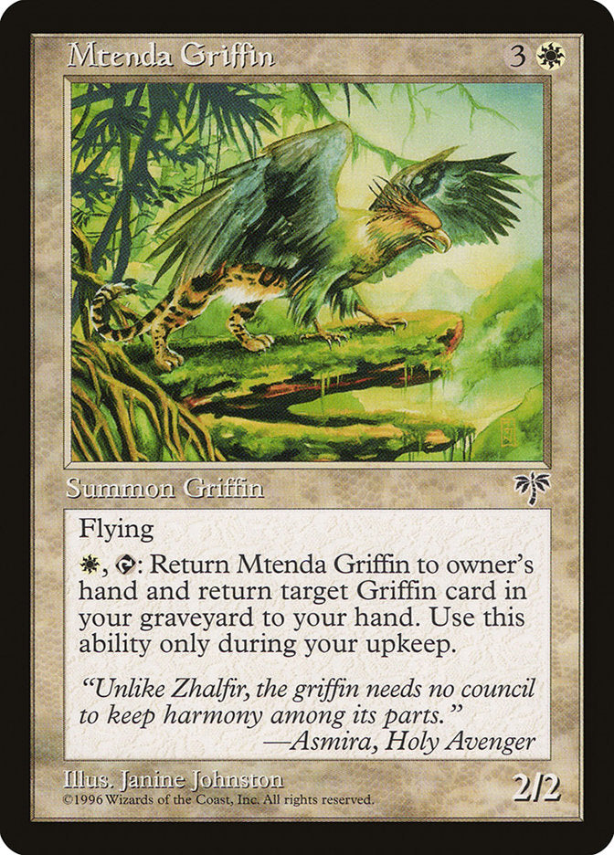 Mtenda Griffin [Mirage] | Chromatic Games