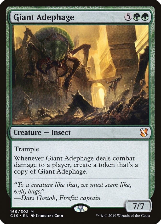 Giant Adephage [Commander 2019] | Chromatic Games