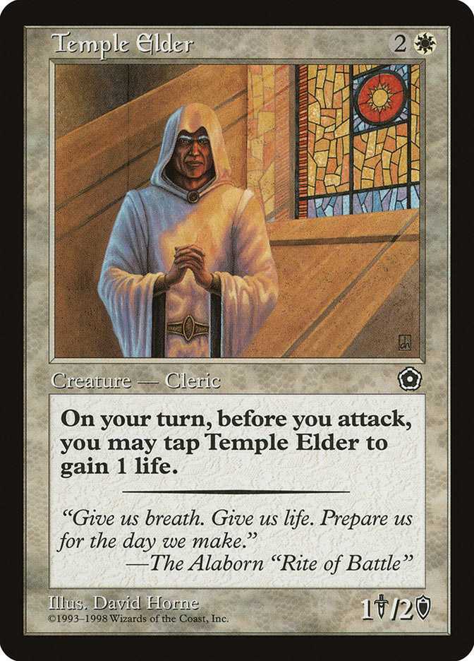 Temple Elder [Portal Second Age] | Chromatic Games