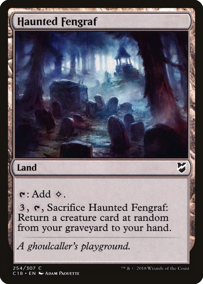 Haunted Fengraf [Commander 2018] | Chromatic Games