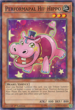 Performapal Hip Hippo [SP15-EN015] Shatterfoil Rare | Chromatic Games