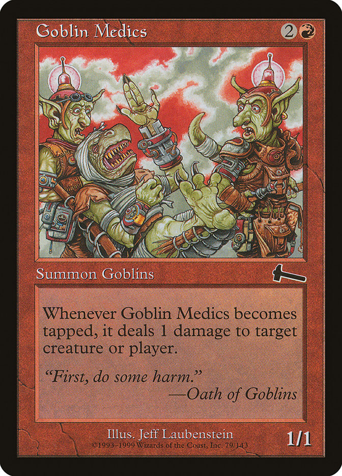 Goblin Medics [Urza's Legacy] | Chromatic Games